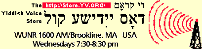 Shop for Yiddish-capable software, etc., at The Yiddish Voice Store